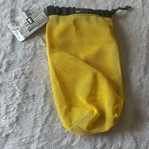 REI Yellow Mesh Stuff Sack - Drawstring Medium